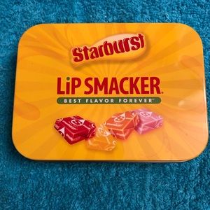 Starburst set of 4 lip smackers in metal tin